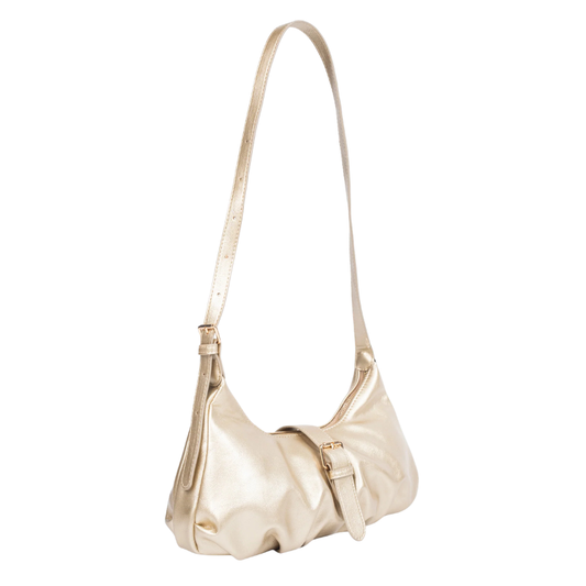 Gold Buckle Handbag for Women