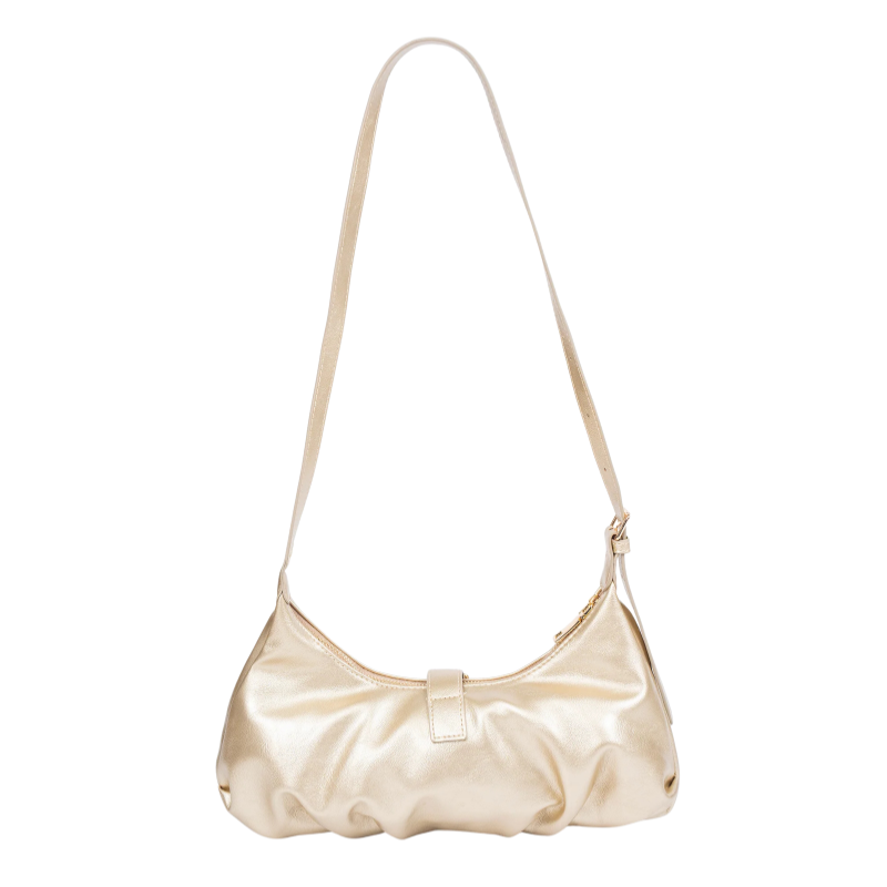 Gold Buckle Handbag for Women