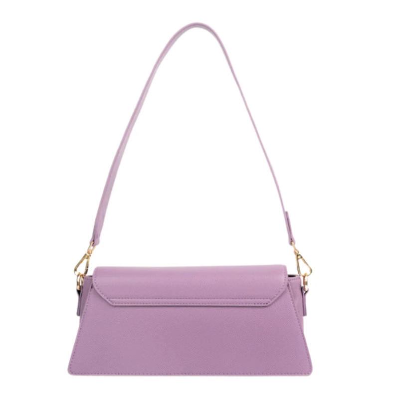 Lilac Asymmetric Handbag for Women