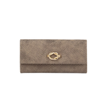 Brown Textured Wallet