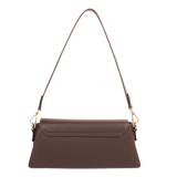 Brown Asymmetric Handbag