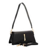 Black Asymmetric Handbag