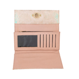 Rose Gold Textured Wallet